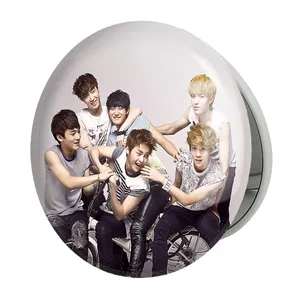 آینه جیبی خندالو طرح گروه اکسو EXO مدل تاشو کد 13652 