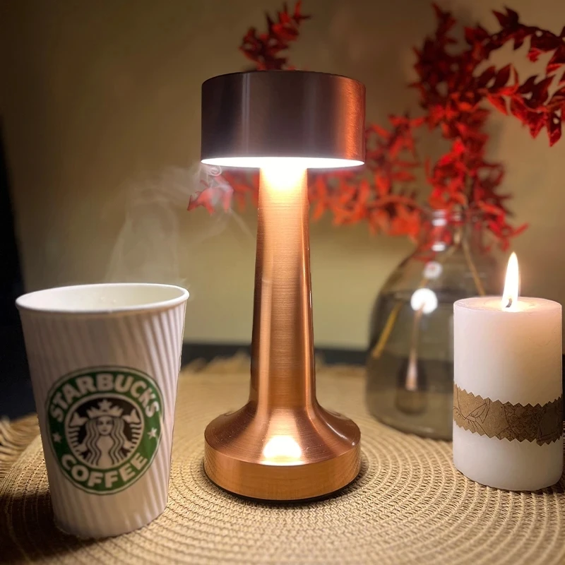 آباژور رومیزی طرح چتری شارژی