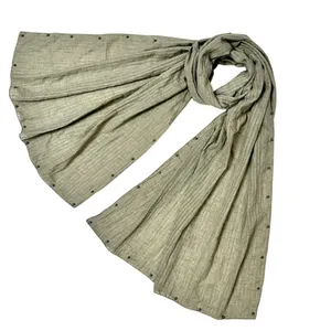 شال زنانه مدل مرواریدی کد ۰۰۱۹