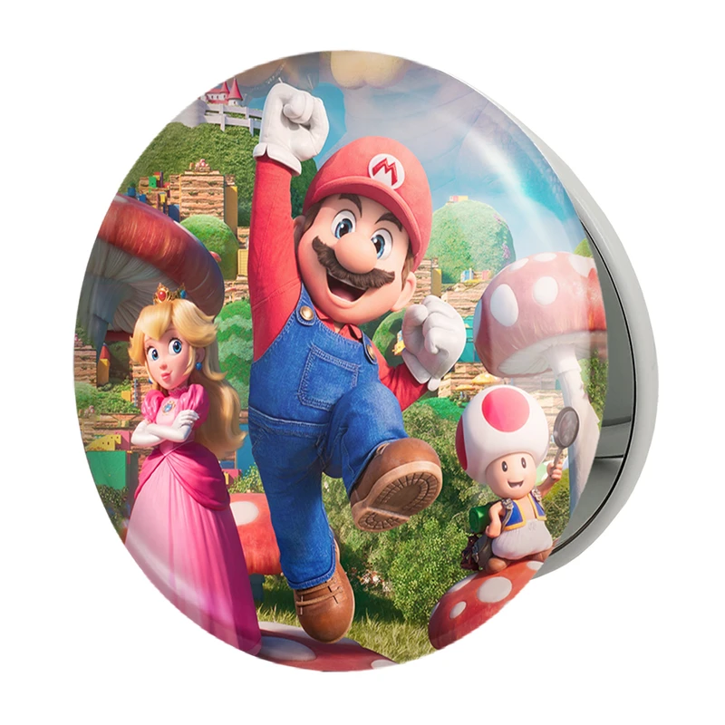 آینه جیبی خندالو طرح سوپر ماریو مدل تاشو کد 29354