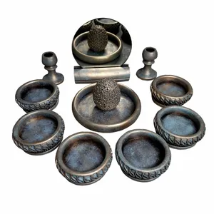 مجموعه ظروف هفت سین 12 پارچه مدل C12