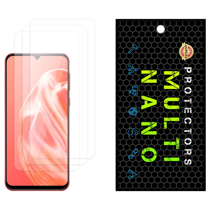 محافظ صفحه نمایش مولتی نانو مدل X-S3N مناسب برای گوشی موبایل یولفون Note 6 بسته سه عددی