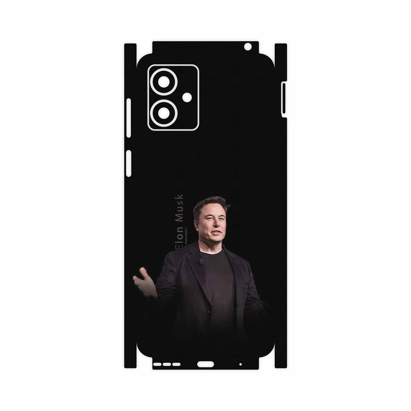 برچسب پوششی ماهوت مدل Elon_Musk-FullSkin مناسب برای گوشی موبایل موتورولا Moto G14