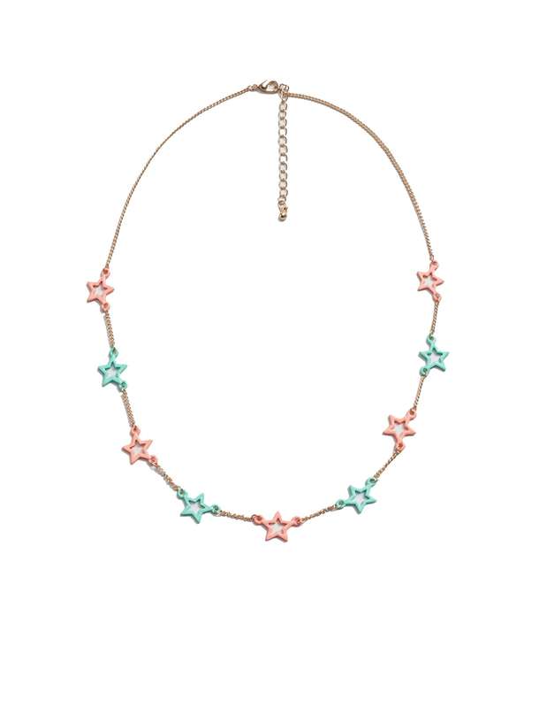 گردنبد آویز دخترانه - مانگو تک سایز