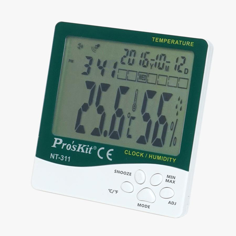 دما سنج و رطوبت سنج پروسکیت مدل NT-311 دما سنج و رطوبت سنج پروسکیت مدل NT-311