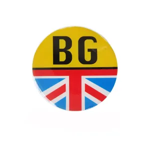  برچسب خودرو طرح bg کد k2020