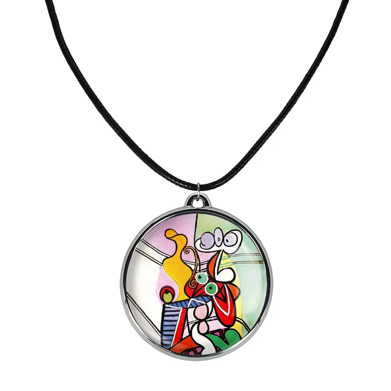 گردنبند خندالو مدل طبیعت بی جان پابلو پیکاسو کد 3684536846