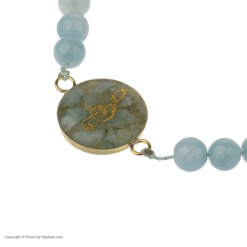 دستبند زنانه طرح نوت موسیقی مدل mr20