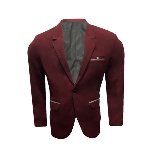 کت تک مردانه مدل اسپرت رنگ زرشکی