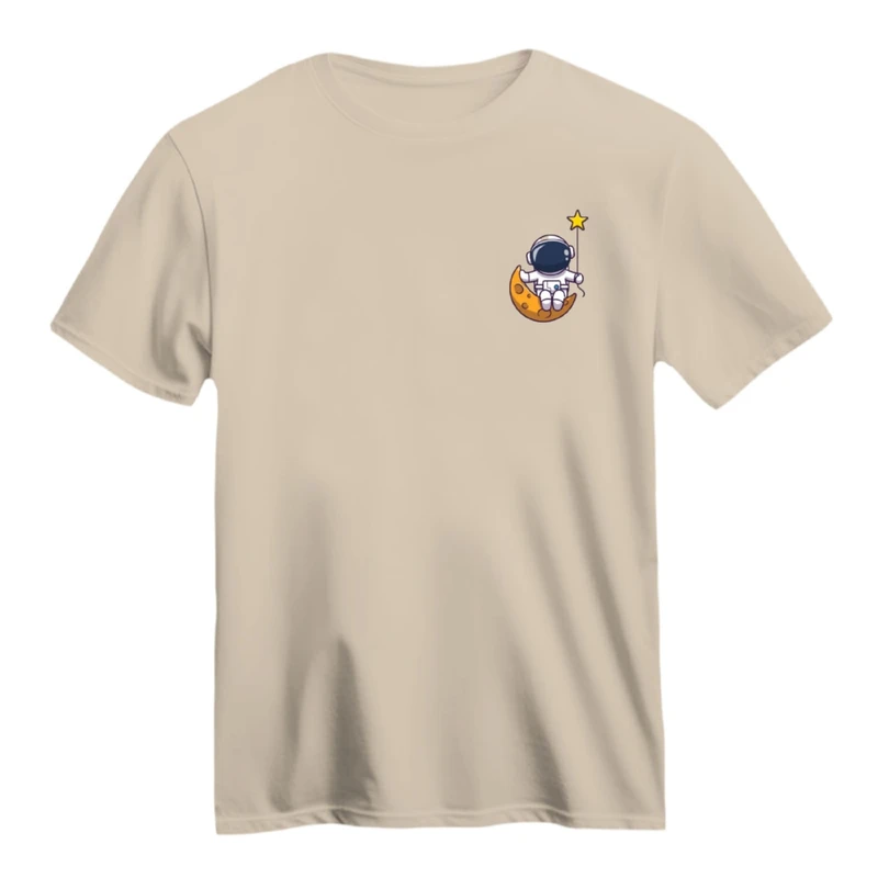 تی شرت آستین کوتاه زنانه مدل فضانورد کد ۱۴