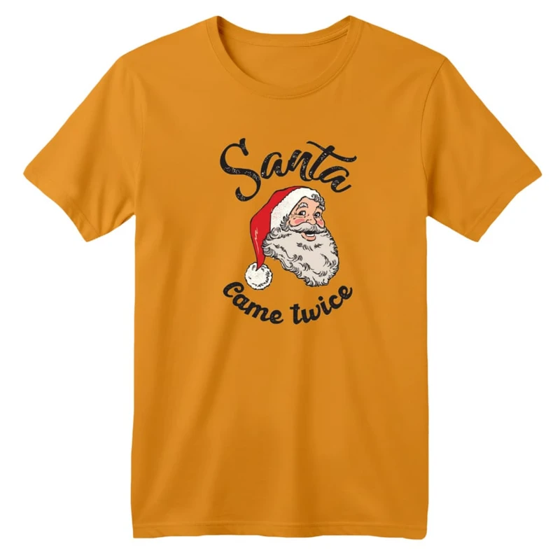 تی شرت آستین کوتاه بچگانه مدل بابانوئل کریسمس کد 19