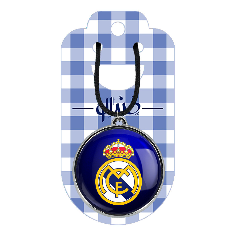 گردنبند خندالو مدل باشگاه رئال مادرید Real Madrid کد 2633526340 گردنبند خندالو مدل باشگاه رئال مادرید Real Madrid کد 2633526340
