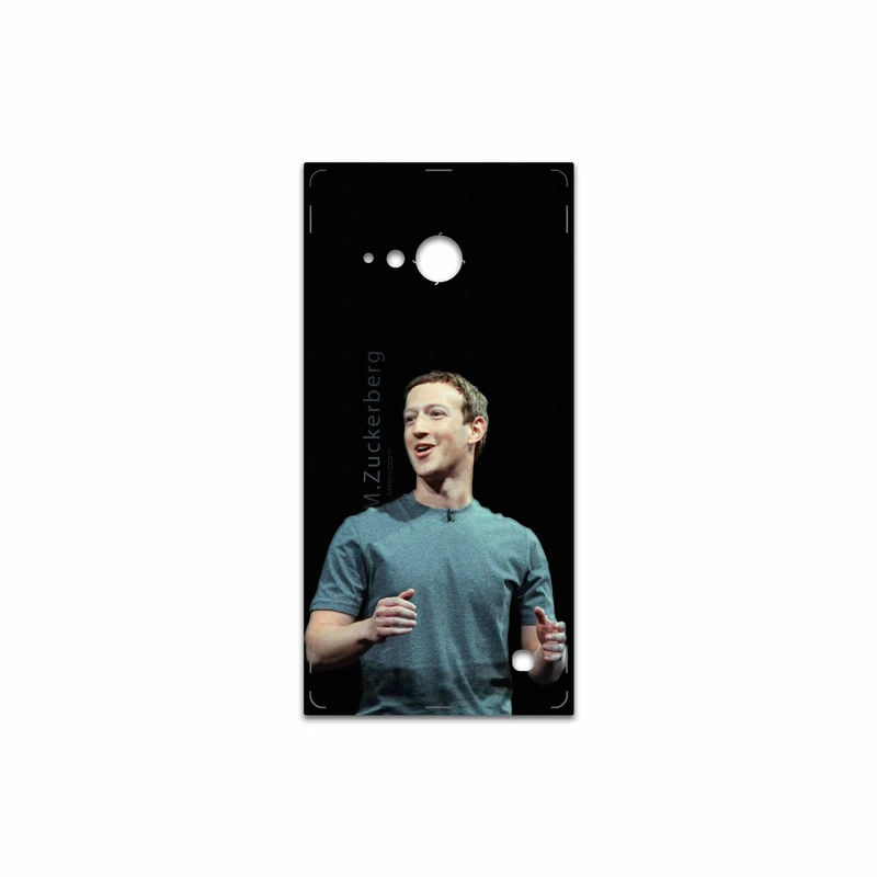 برچسب پوششی ماهوت مدل Mark Zuckerberg مناسب برای گوشی موبایل نوکیا Lumia 730