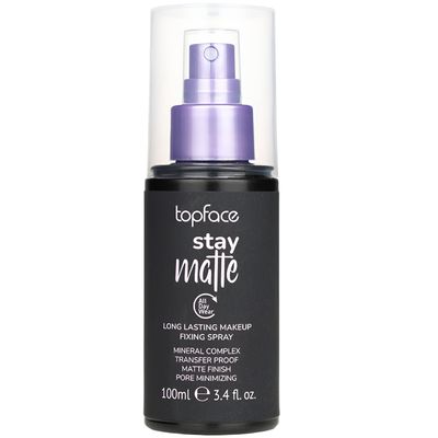 اسپری تثبیت کننده آرایش صورت تاپ فیس مدل MATTE حجم 100 میلی لیتر