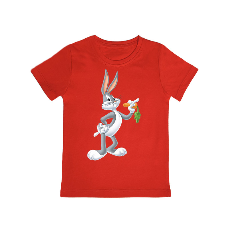 تی شرت آستین کوتاه پسرانه مدل bugs bunny2 R013