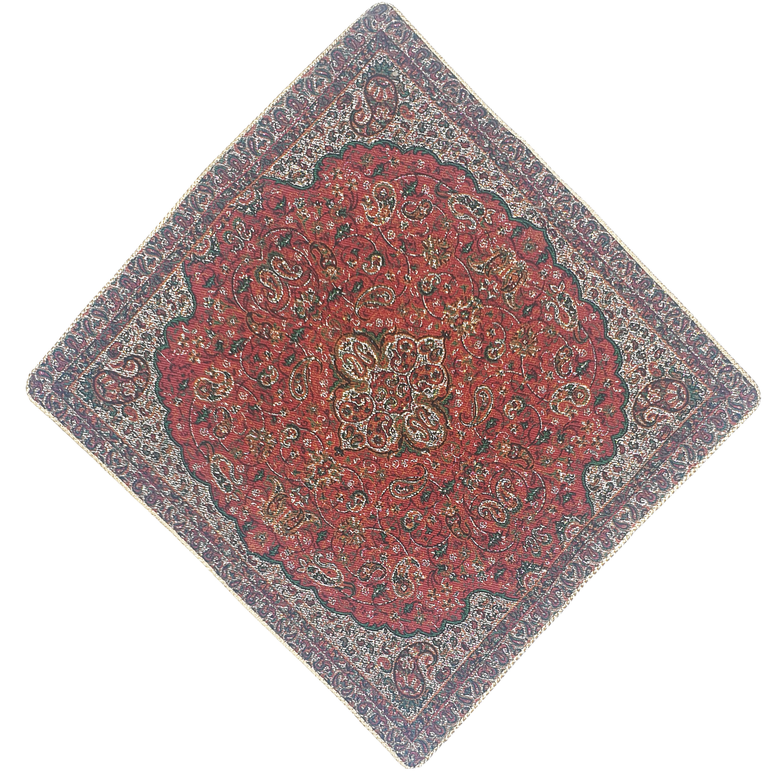 کاور کوسن ترمه مدل شاه عباسی کد RD-35