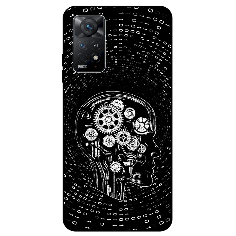 کاور مگافون طرح ربات انسانی مدل 7428 مناسب برای گوشی موبایل شیائومی Redmi Note 11 Pro 4G / 5G