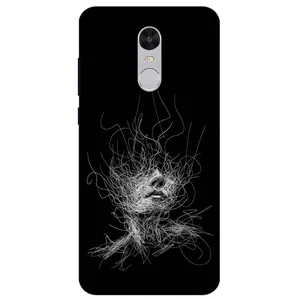 Megafone Face Sketch 7423 Cover For Xiaomi Redmi Note 4X