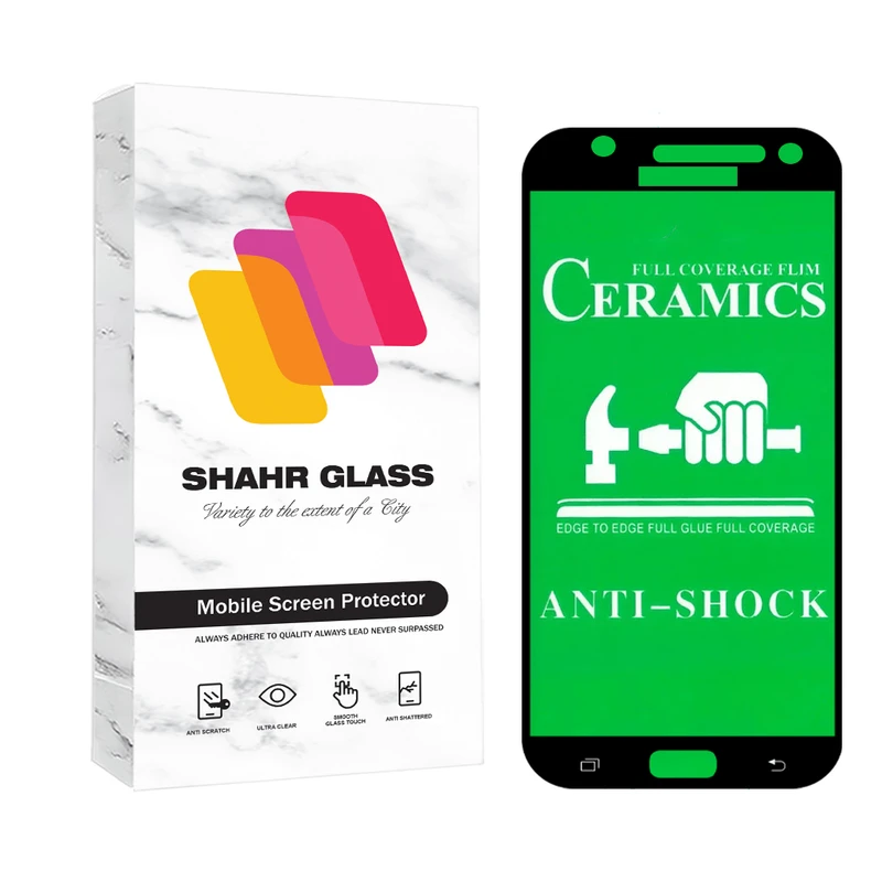 محافظ صفحه نمایش شهر گلس مدل CERCLRSH مناسب برای گوشی موبایل سامسونگ Galaxy J5 2015 / J500