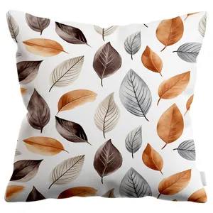 کوسن مدل برگ های آبرنگی کد 358