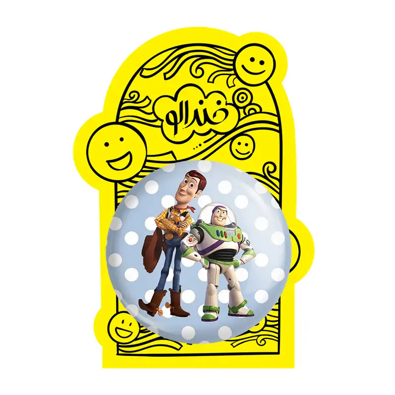آینه جیبی خندالو طرح داستان اسباب بازی Toy Story مدل تاشو کد 1612