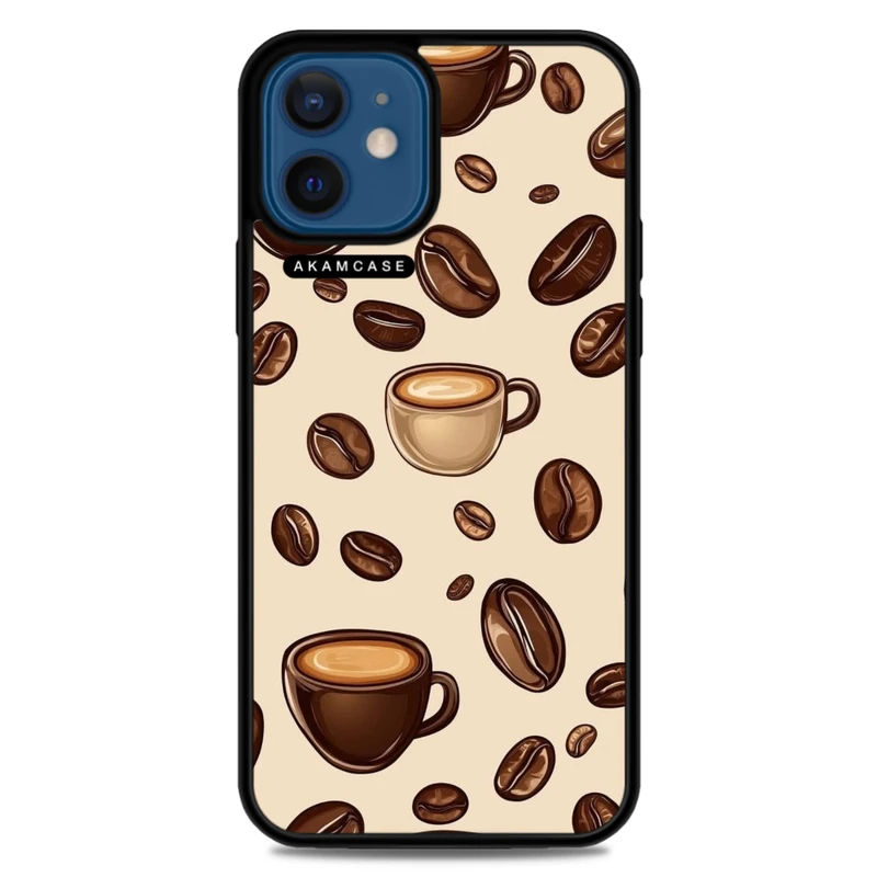 کاور آکام مدل AMC-WA12M-COFFEE-10 مناسب برای گوشی موبایل اپل iPhone 12 Mini