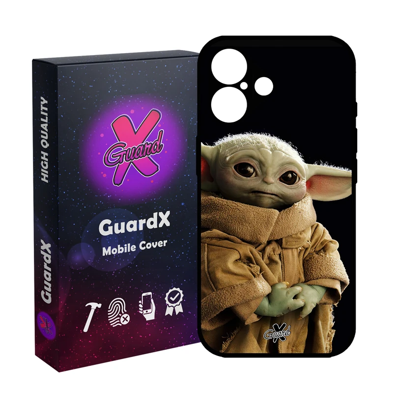 کاور گارد ایکس طرح بیبی یودا مدل 10469 مناسب برای گوشی موبایل اپل iPhone 16