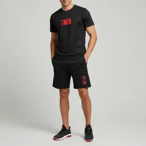 ست تی شرت و شلوارک مردانه مدل NBA کد TSH031