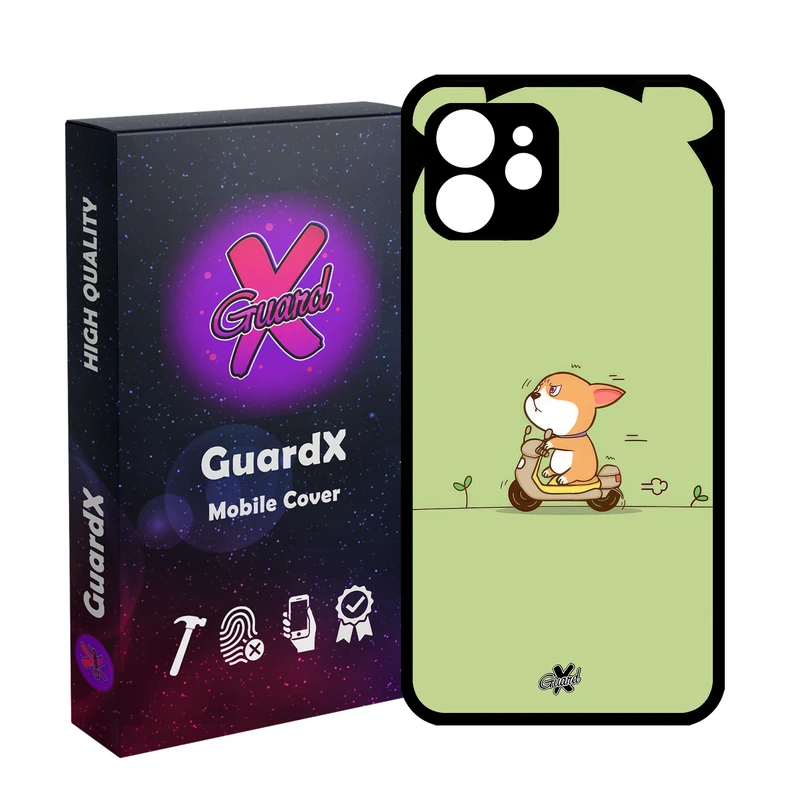 کاور گارد ایکس طرح سگ مدل Glass10660 مناسب برای گوشی موبایل اپل iPhone 12