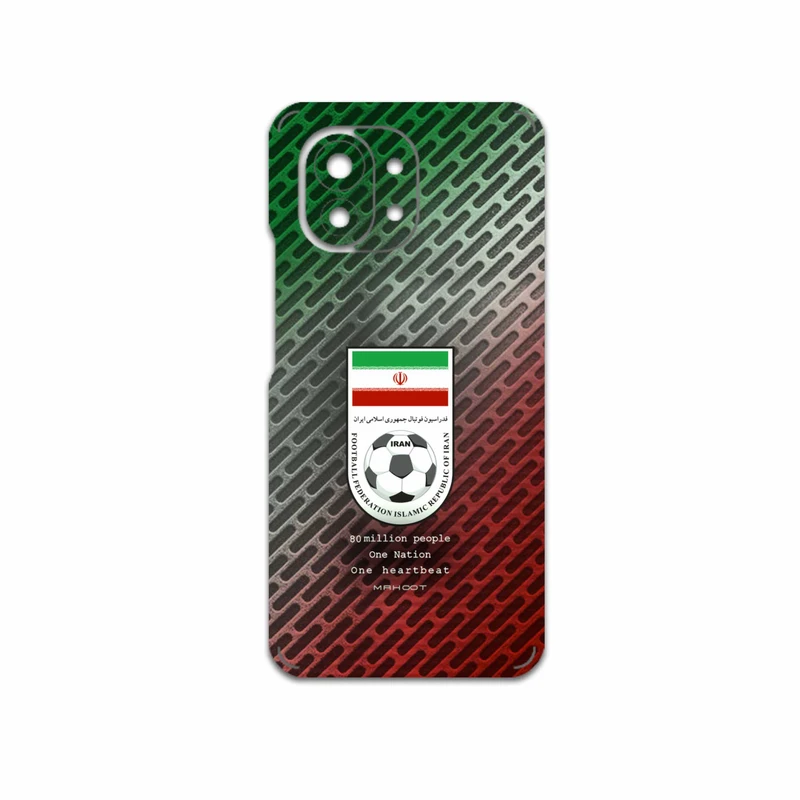 برچسب پوششی ماهوت مدل Iran-National-Football-Team مناسب برای گوشی موبایل شیائومی Mi 11 5G