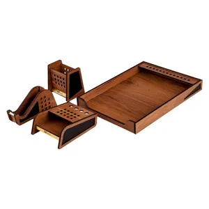 ست لوازم اداری رومیزی حال مدل 501-4 مجموعه 4 عددی