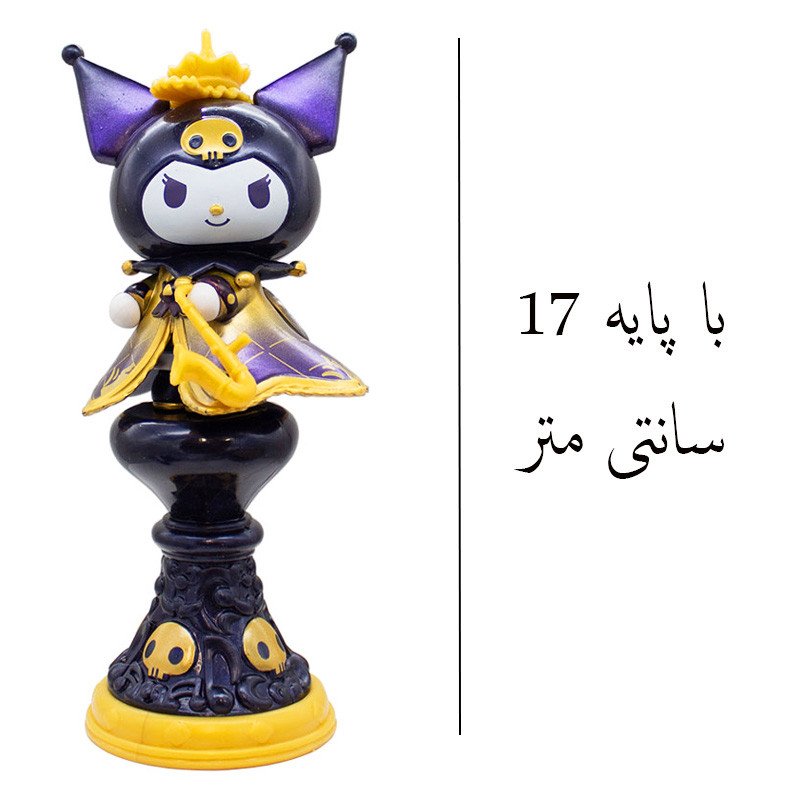 فیگور مدل کرومی طرح ساکسیفون دار کد 02 ارتفاع 17 سانتی متر