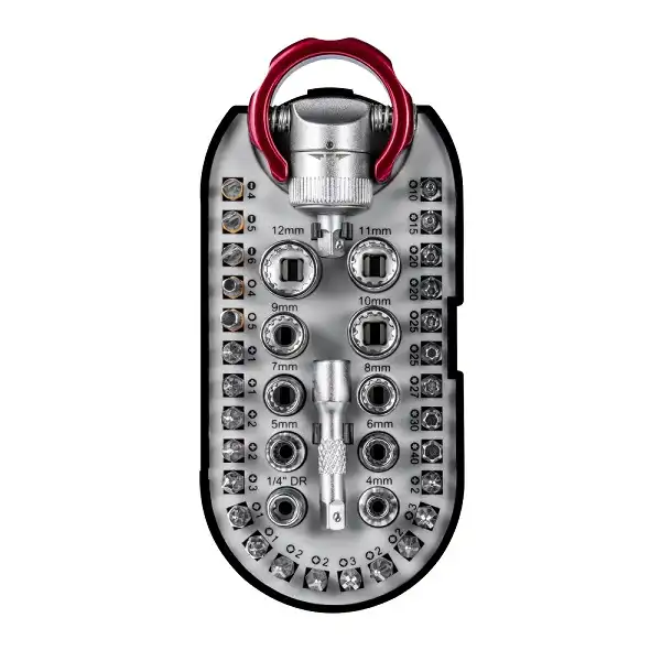 سری آچار و پیچ گوشتی مدل Bit and Socket مجموعه 40 عددی