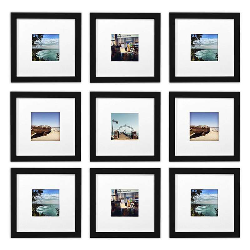 قاب عکس مدل پاسپارتو کد aa مجموعه 9 عددی