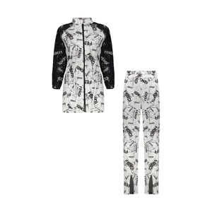 ست گرمکن و شلوار ورزشی زنانه کد Mhr-12