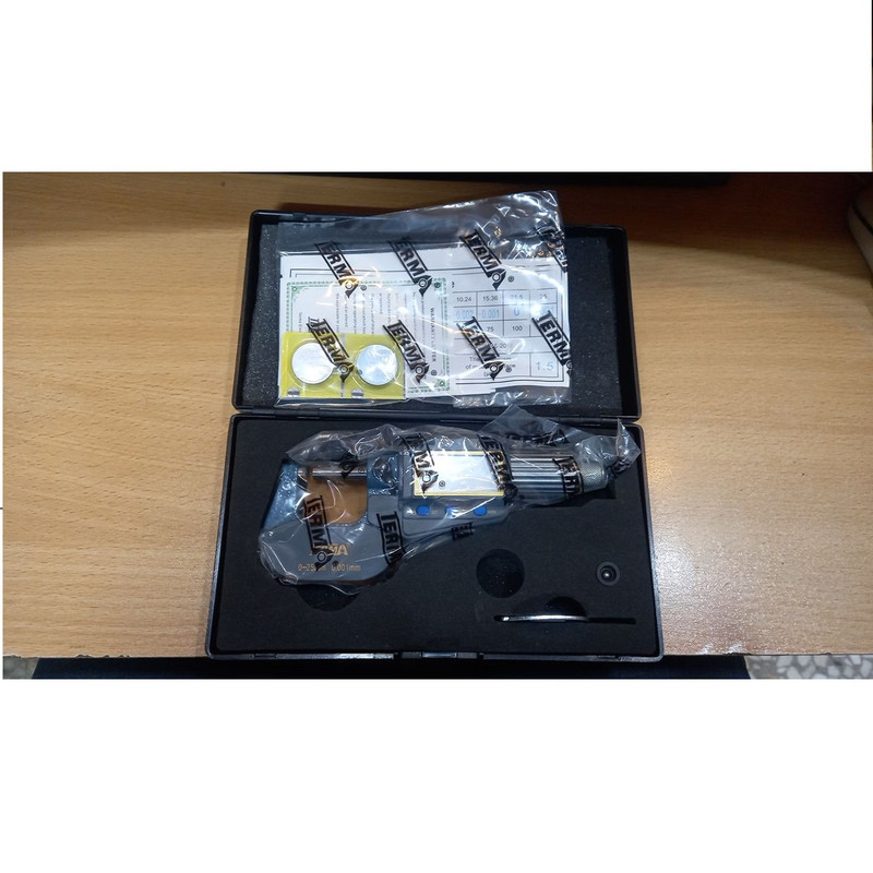 میکرومتر ترما کد MD730 گستره 25-0 میلیمتر میکرومتر ترما کد MD730 گستره 25-0 میلیمتر