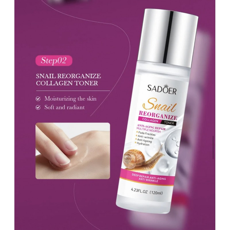 تونر سادور مدل حلزون حجم 120 میلی لیتر