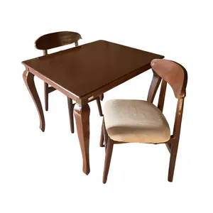 میز و صندلی ناهارخوری دو نفره گالری چوب آشنایی مدل Gh-Van-Mehr2