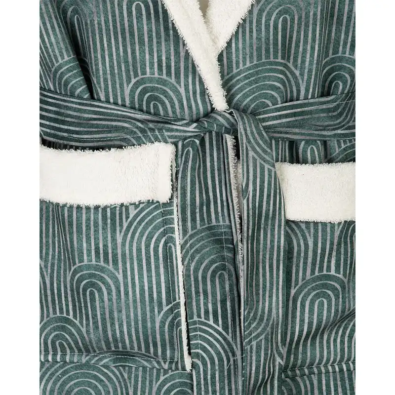 حوله پالتویی لنزو طرح اسپرینگ حلزونی سایز 110