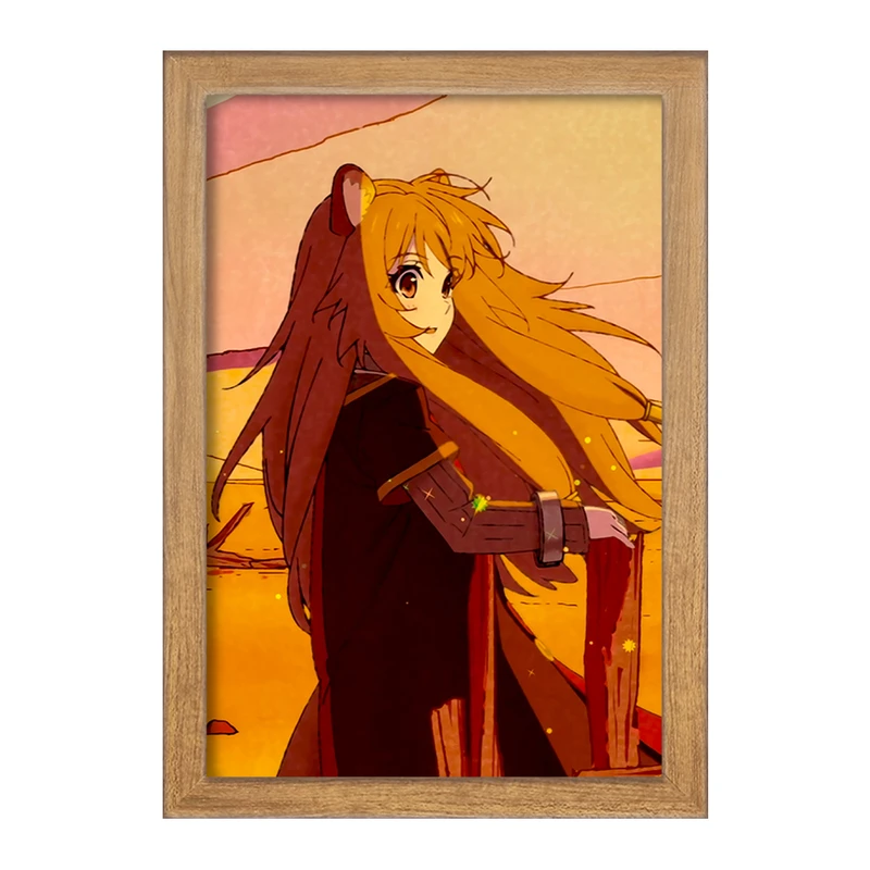 تابلو خندالو مدل رافتالیا انیمه ظهور قهرمان سپر  کد 15932