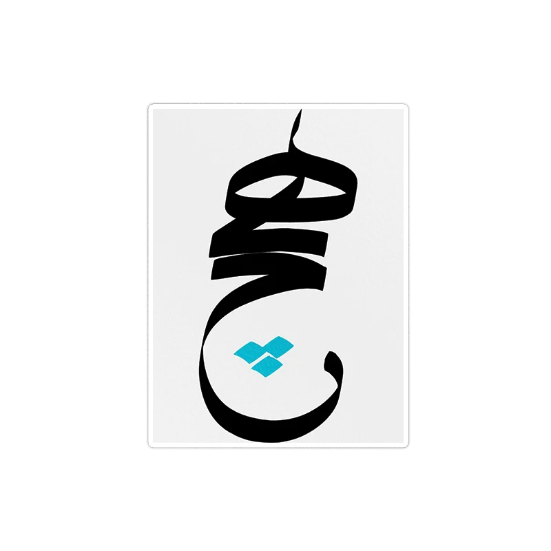 استیکر لپ تاپ ماسا دیزاین طرح هیچ مدل venus684