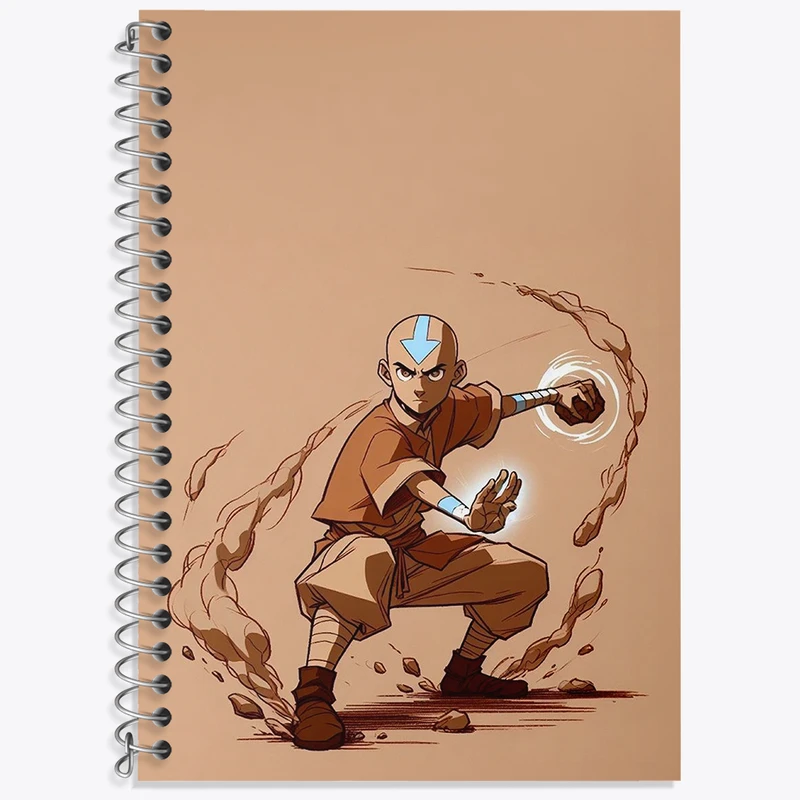 دفتر نت موسیقی 50 برگ خندالو طرح انیمه آواتار (Avatar) کد N2397