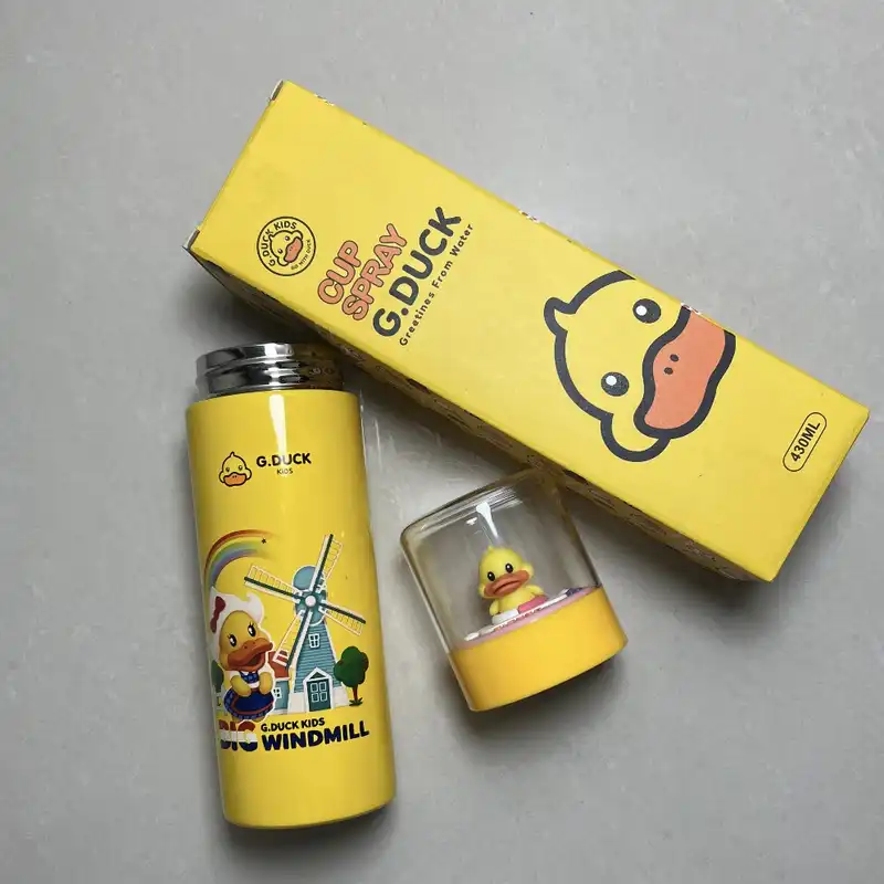 فلاسک کودک مدل اردک کد 121200 گنجایش 0.5 لیتر