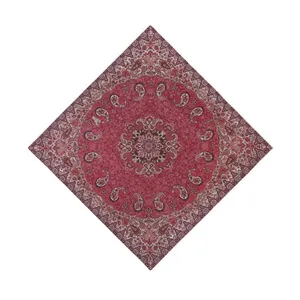 رومیزی ترمه طرح نسترن مدل gh-t
