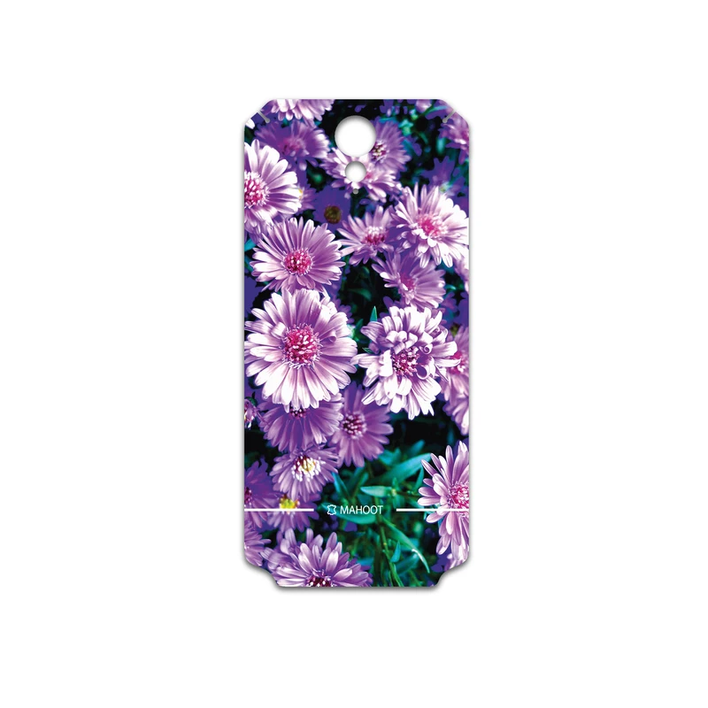 برچسب پوششی ماهوت مدل Purple-Flower مناسب برای گوشی موبایل اچ تی سی Desire 620
