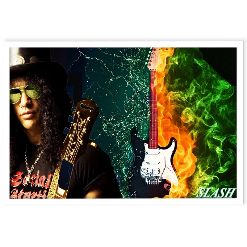 تابلو نوری بکلیت طرح گروه گانز ان روزز مدل W-s112