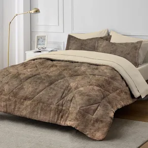 سرویس روتختی نوپه هوم مدل مخمل پتینه 1028  دو نفره 6 تکه