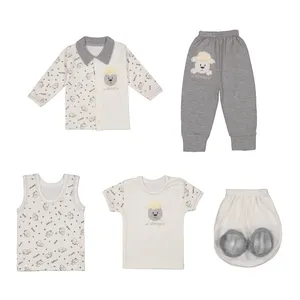 ست 5 تکه لباس نوزادی مدل بره