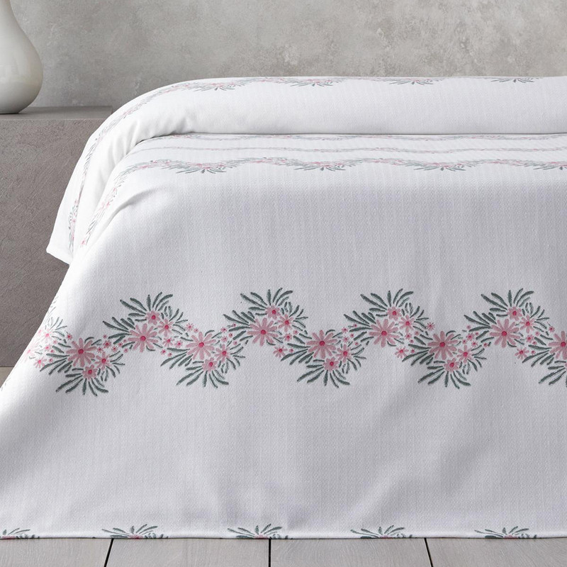 روتختی دو نفره انگلیش هوم مدل Daisy Chain سایز 220x200 سانتی‌متر