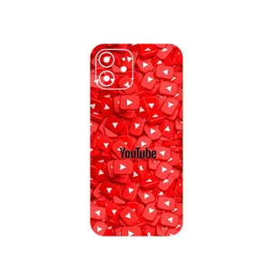MAHOOT Youtube Cover Sticker for Apple iPhone 12